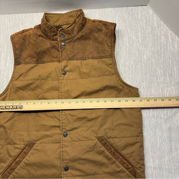 RIDGECUT Tough Wear Men's' Vest Sz M Tan - Picture 4 of 8
